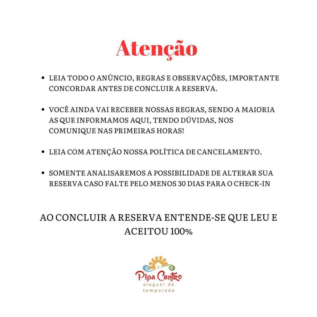 Condominio Solar Pipa - Apartamento Economico, Sem Varanda Praia de Pipa 외부 사진